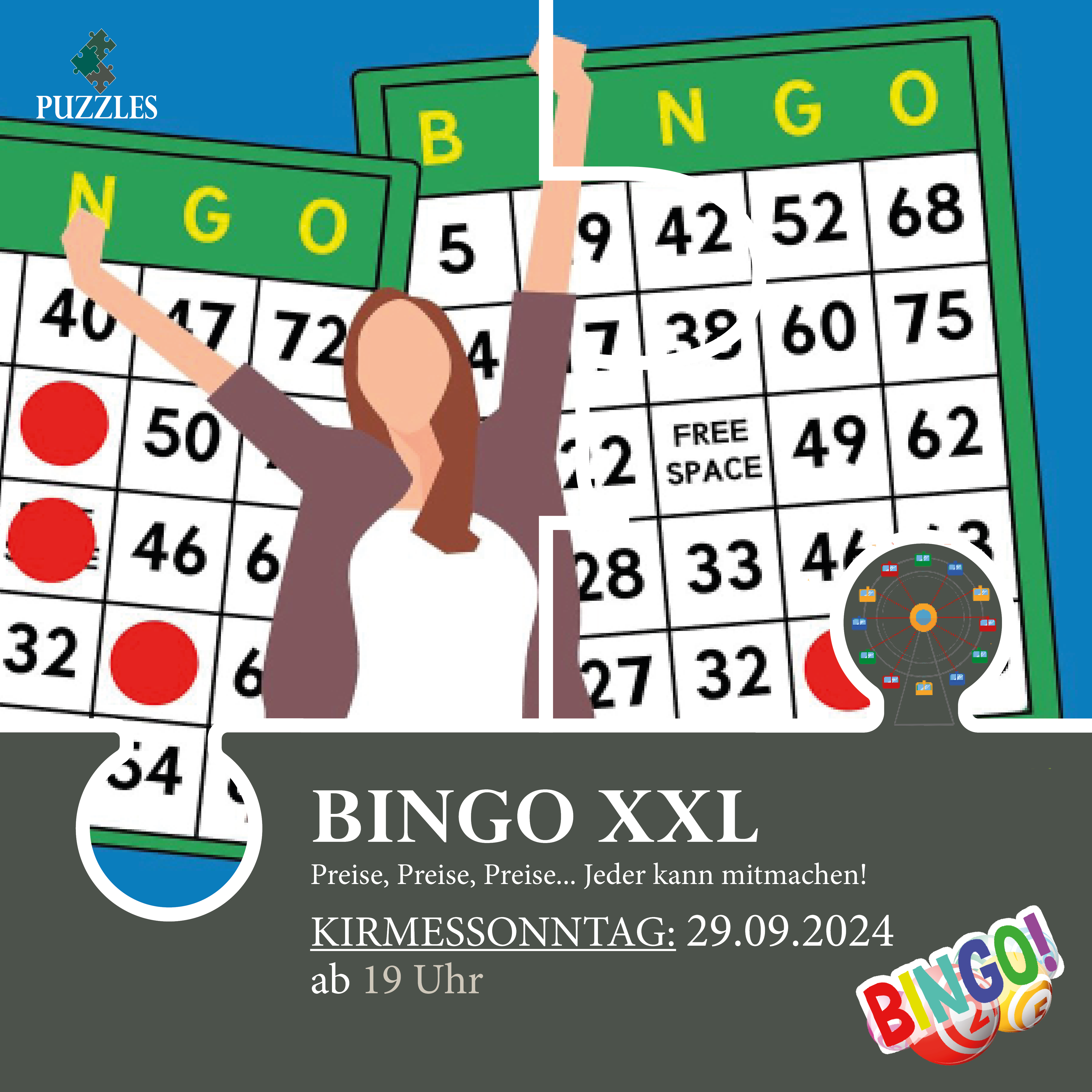 Kirmessonntag-Bingo XXL